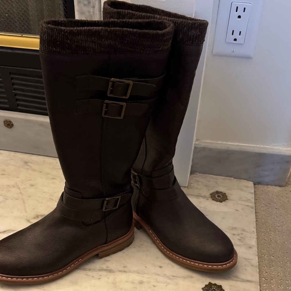 MIA Dark Brown Knee-High Boots